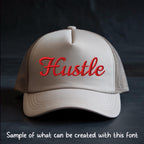 Native BX Font, Coastal Hug Resizable 0.5-5in Embroidery Alpha BX
