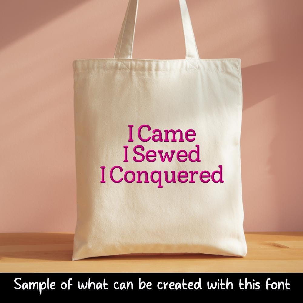 Native Bx Embroidery Font', Coastal Hug BX, 13-125mm Resizable XL