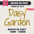 BX embroidery font' Coastal Hug BX Native, Embrilliance Ready13