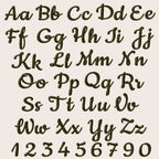Native BX Embroidery Font, Coastal Hug, 13-125mm Editable BX