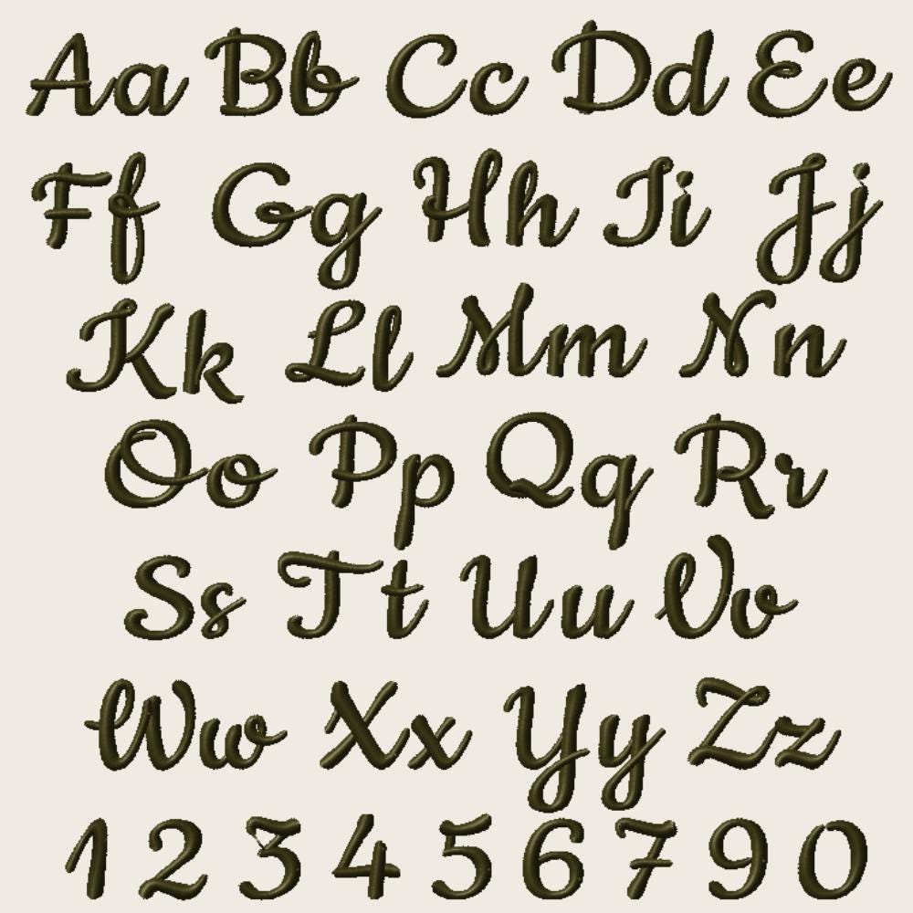 Native BX Embroidery Font, Coastal Hug, 13-125mm Editable BX