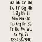 BX Embroidery Font' Puddle Jump Native Embrilliance BX 13-125mmUS