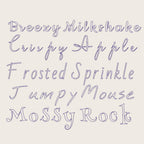 BX Embroidery Font, 10-Style Native BX Set For Embrilliance 13–125mm