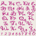 BX Embroidery Font, Coastal Hug Native BX, 13mm-125mm Scalable Pro