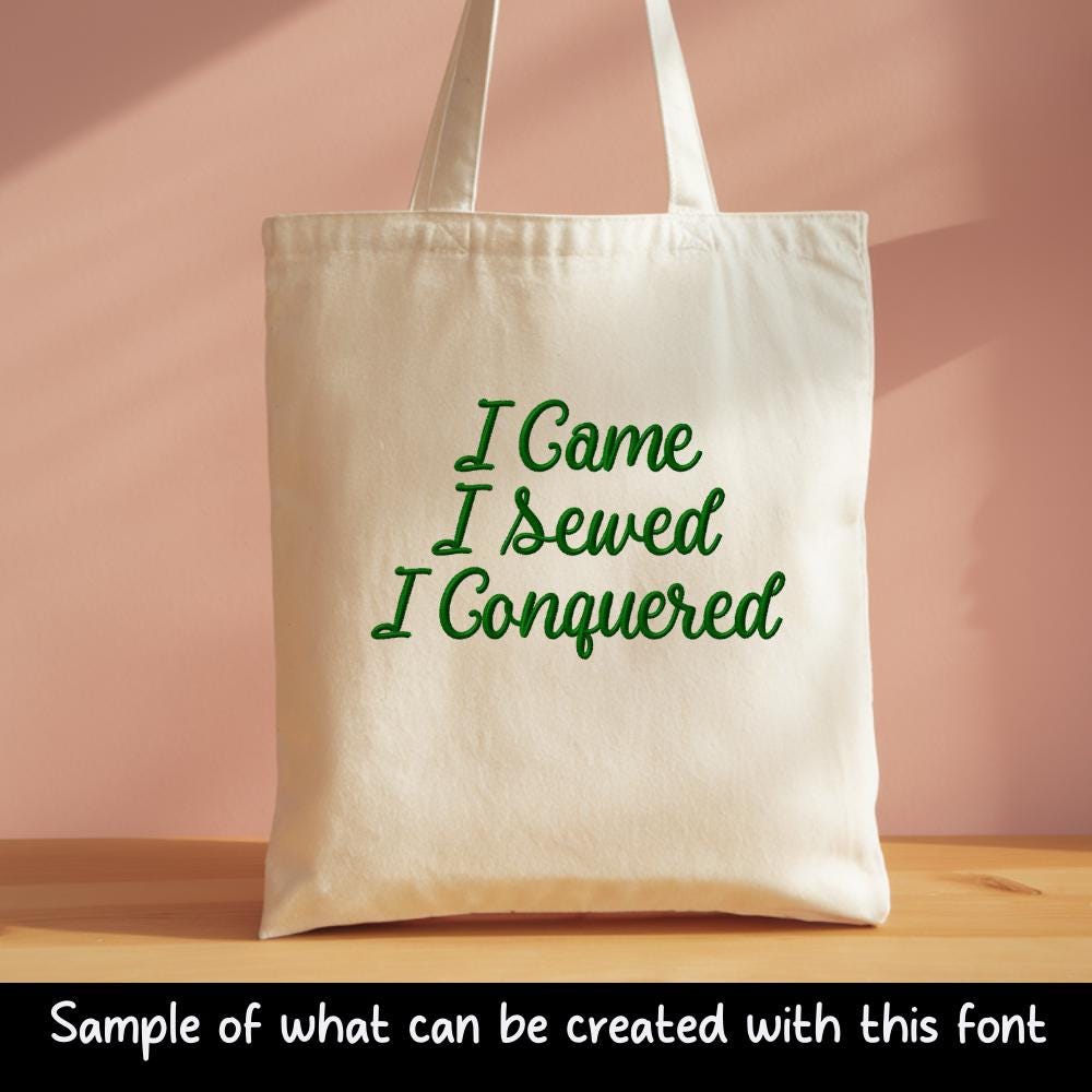 Native BX Embroidery Font Olive Twig, Elegant Vintage Alphabet Set