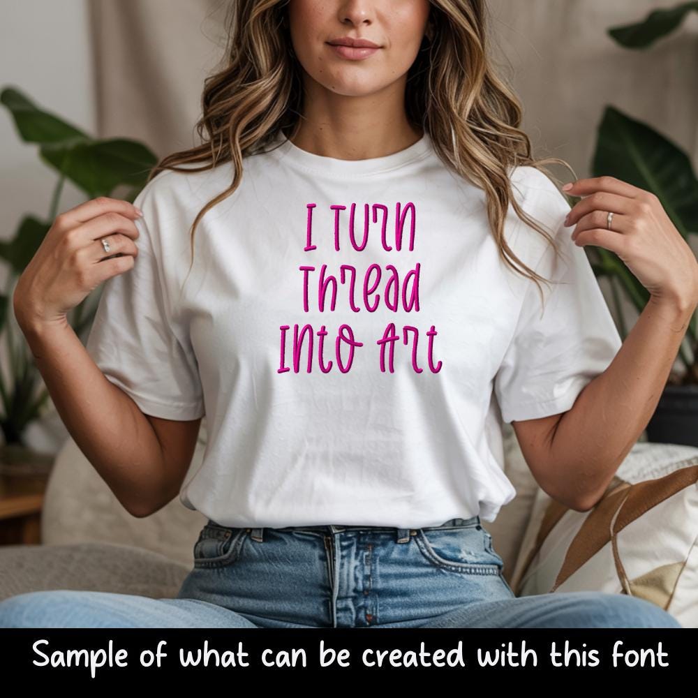 BX Embroidery Font' Lemon Quilt Native BX Embrilliance 13mm-125mm!