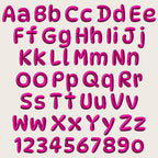 Native BX Embroidery Font, Coastal Hug Scalable Object-Based 13mm–125mm