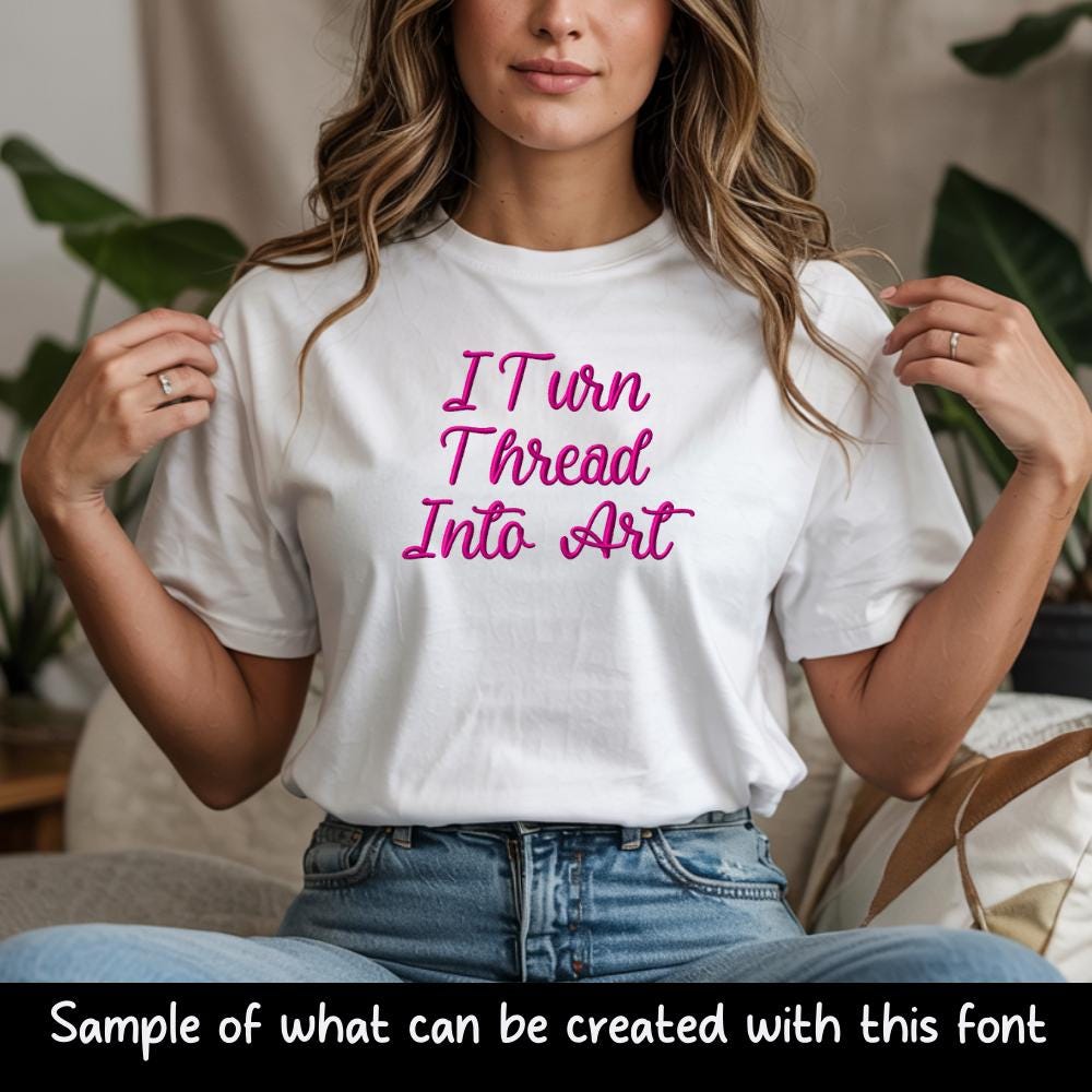 Native BX Embroidery Font Olive Twig, Elegant Vintage Alphabet Set