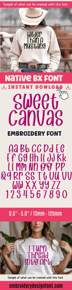 BX Embroidery Font' Tall Skinny Cursive Monogram Alphabet, 0.5-5in