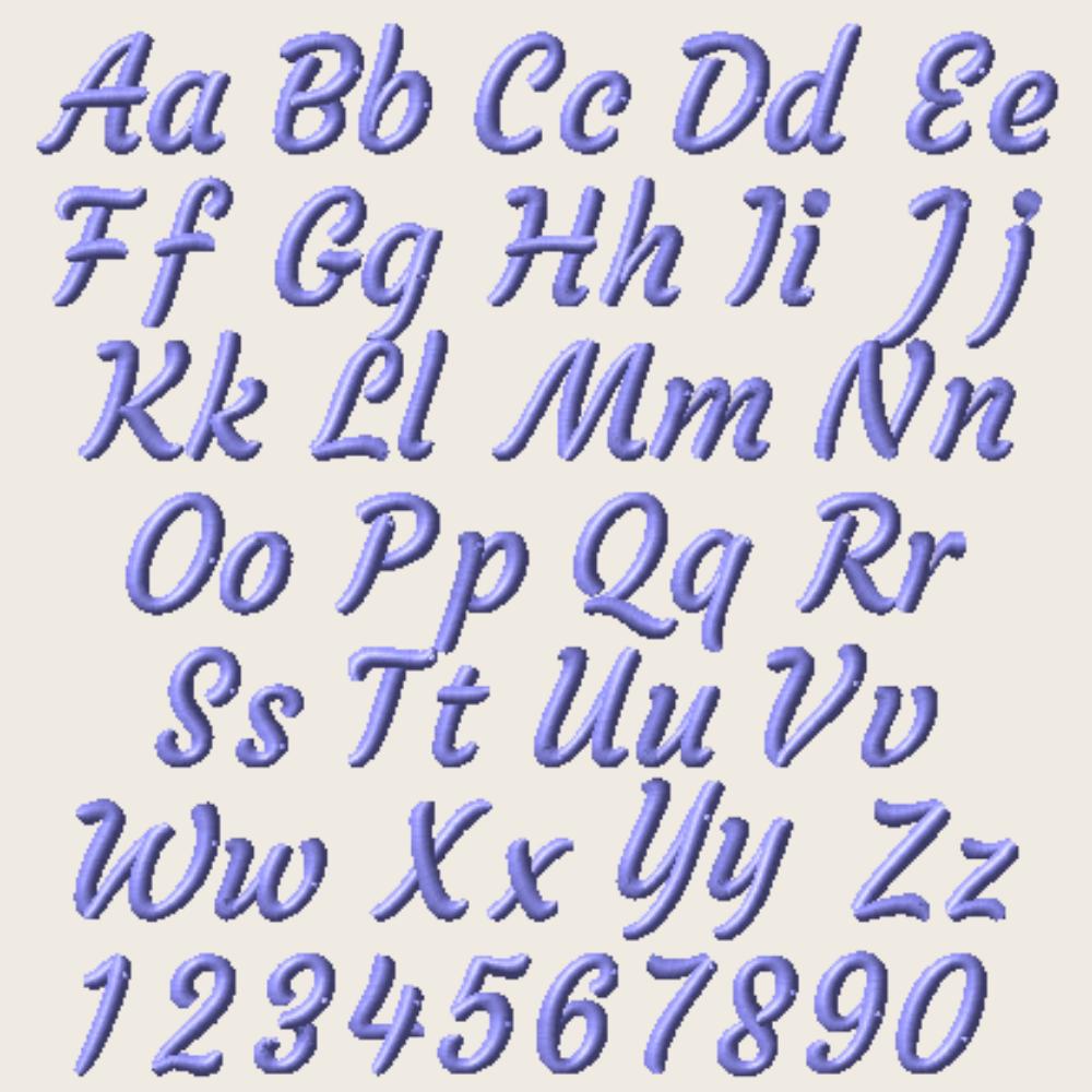 Native BX Font, Coastal Hug Embroidery, 13-125mm Scalable Editable