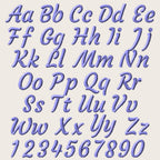 Native BX Font, Coastal Hug Embroidery, 13-125mm Scalable Editable