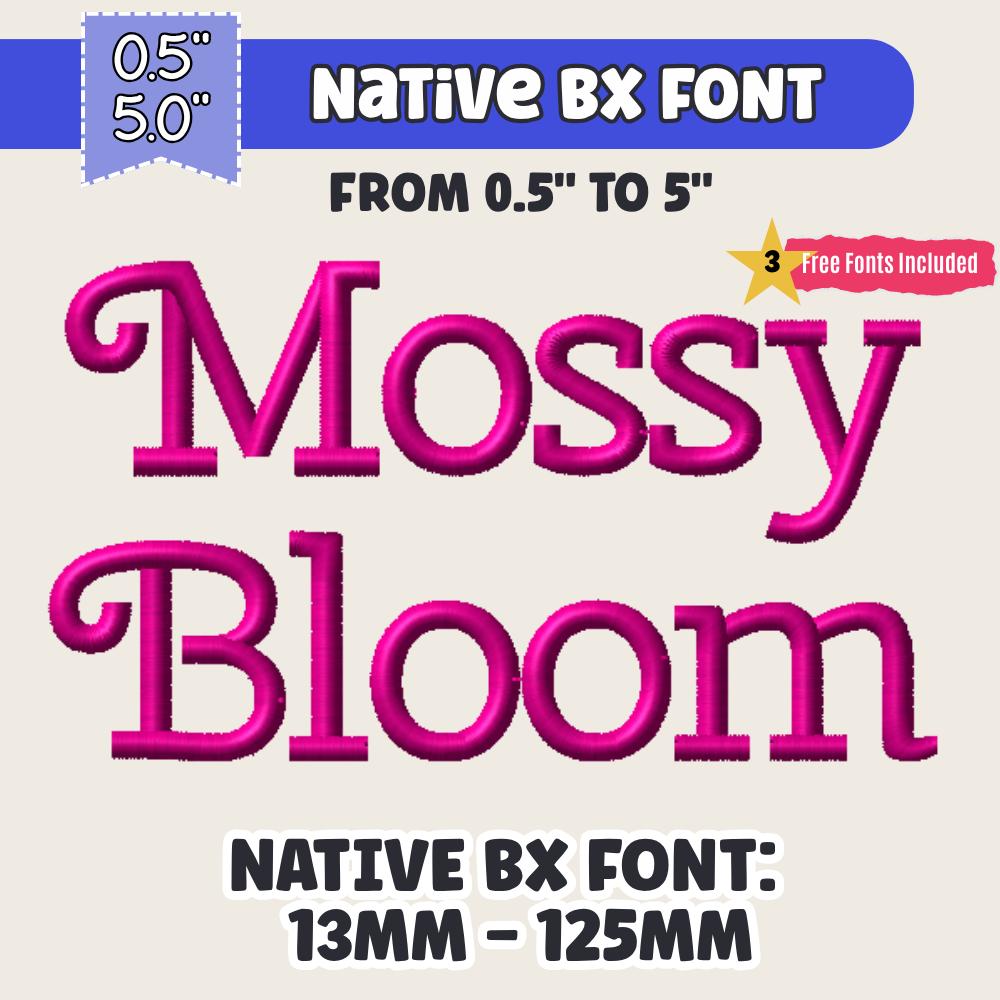 Embrilliance BX file' Coastal Hug BX Font, Native BX, 13-125mm XL