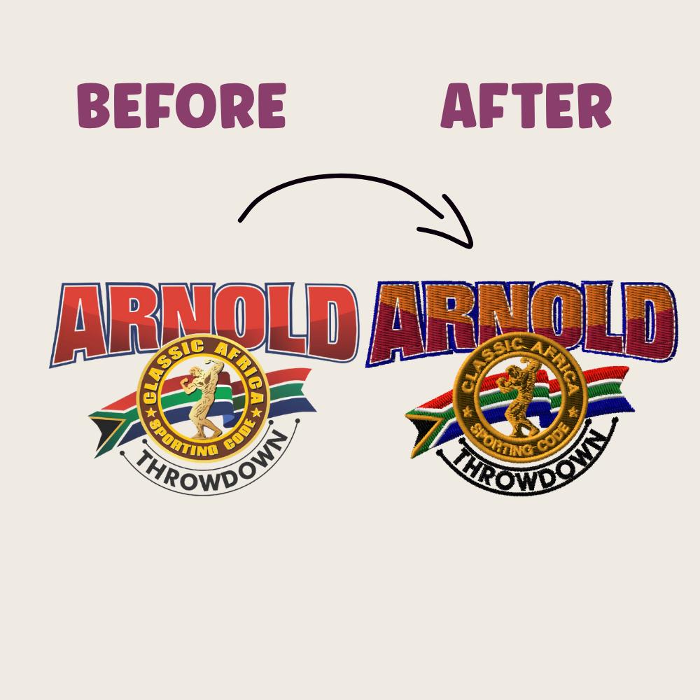 Custom Embroidery Digitizing, Logo & Image Digitize, DST/PES Files