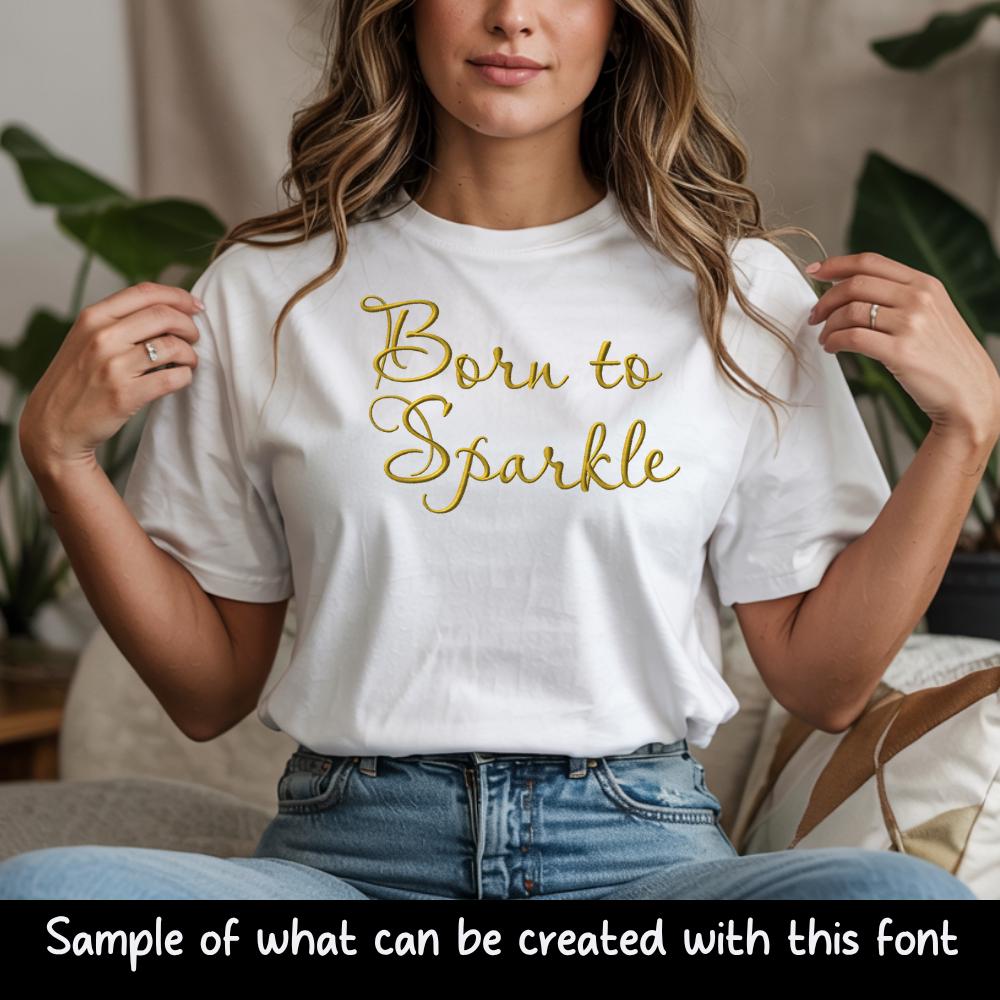 BX Embroidery Font, Coastal Hug Native BX, 13mm-125mm Scalable Pro