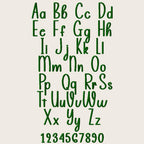 BX Embroidery Font, Velvet Meadow Native BX Embrilliance 13-125mm