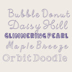 BX Embroidery Fonts' Native BX 10-Set Embrilliance Vintage 13-125mm