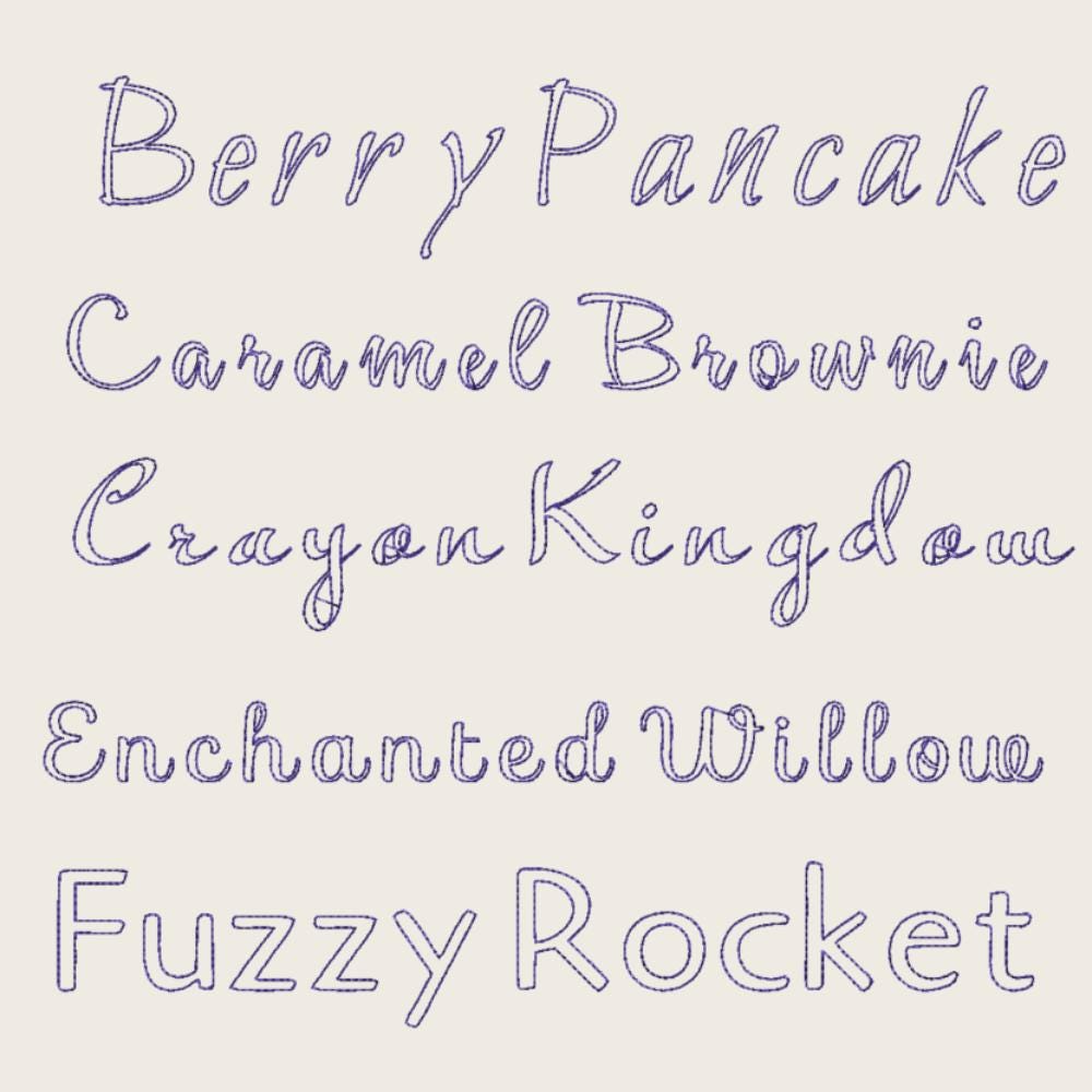 BX embroidery font'10 Native Embrilliance BX Vintage Floral Set
