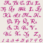 Native BX Embroidery Font, Coastal Hug BX Alphabet 13mm–125mm Size