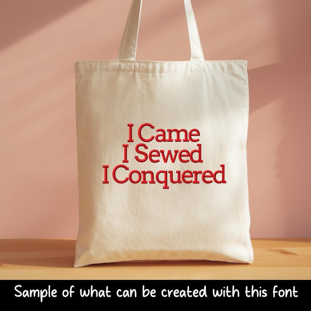 BX Embroidery Font, Coastal Hug Native, 13mm-125mm, EditableProHD
