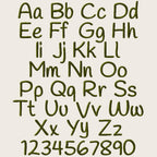 BX Embroidery Font, Coastal Hug BX Native, 13-125mm Scalable Easy