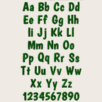 Native BX font, Coastal Hug Embroidery Font 13mm–125mm, Editable.