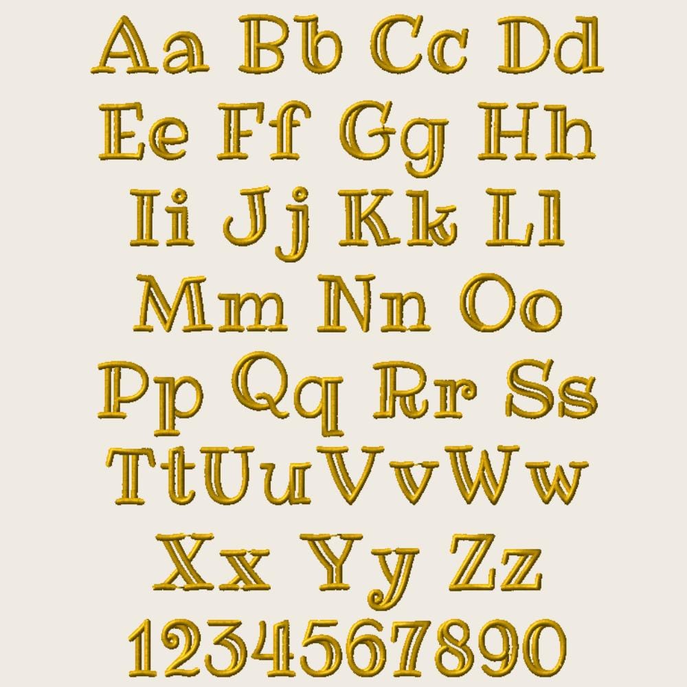 Native BX alphabet, Coastal Hug BX Embroidery Font 13mm-125mm V1.0
