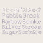 BX Embroidery Font, 10 Native BX Fonts, 13mm-125mm Resizable Upper