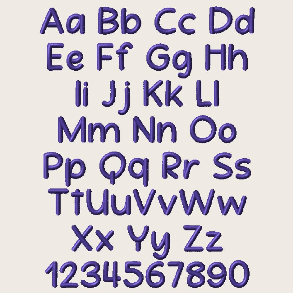 BX Embroidery Font, Daisy Quilt For Embrilliance Floral 13-125mm.