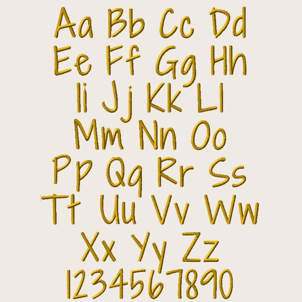 BX embroidery font' Coastal Hug BX Native, Embrilliance Ready13