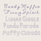 BX Embroidery Font'10 Font Set BX Embrilliance Vintage 13-125mm