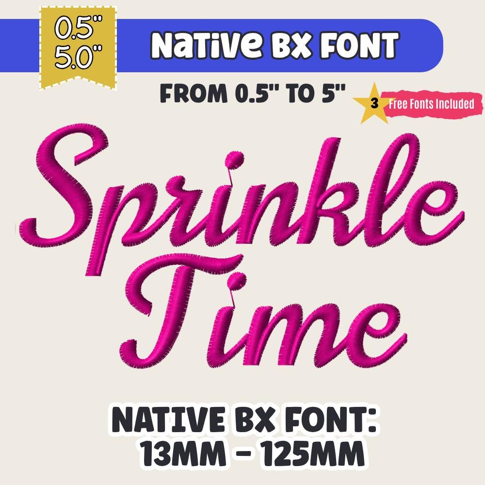 Native BX Font, Coastal Hug Resizable 0.5-5in Embroidery Alpha BX