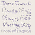 BX Embroidery Font', 10 Native BX Embrilliance Vintage Alphabet Set