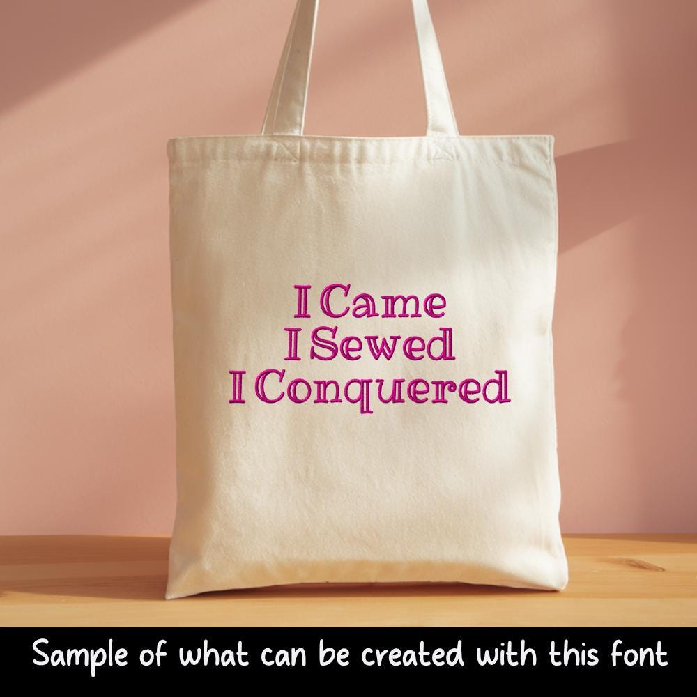 Native BX alphabet, Coastal Hug BX Embroidery Font 13mm-125mm V1.0