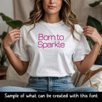 BX Embroidery Font, Coastal Hug Native, Scalable 13mm-125mm Upper