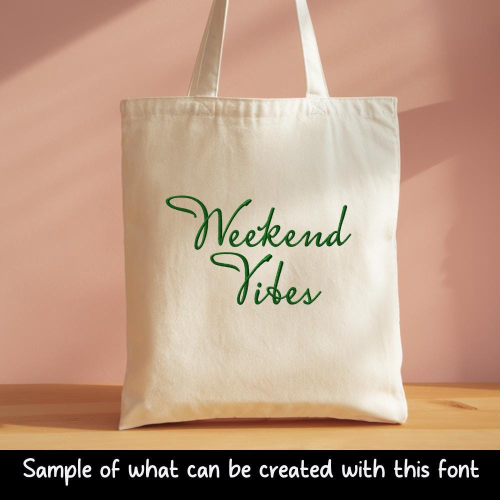 native bx embroidery font' Coastal Hug BX Font, Scalable 13mm-125mm