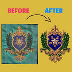 Custom Embroidery Digitizing, Logo & Patch, Multi-Format Fast PES