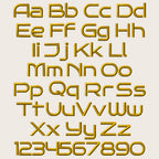native bx embroidery font Coastal Hug BX Script 13-125mm Editable