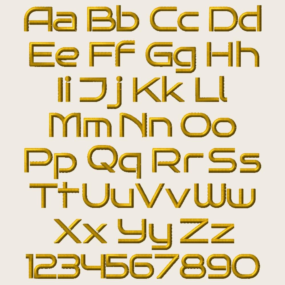native bx embroidery font Coastal Hug BX Script 13-125mm Editable