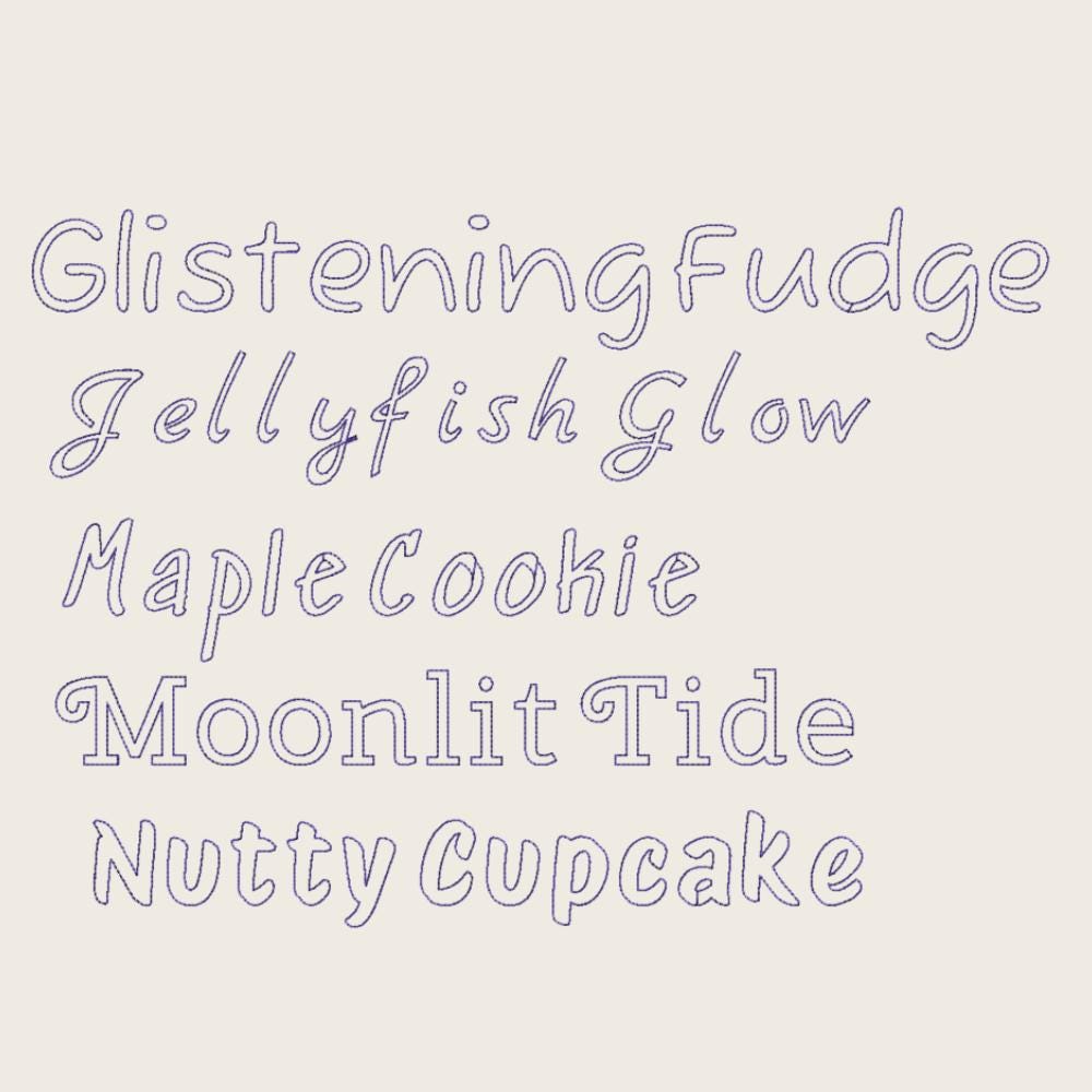 BX Embroidery Font, 10 Native BX Set - Vintage Floral Alphabet HD