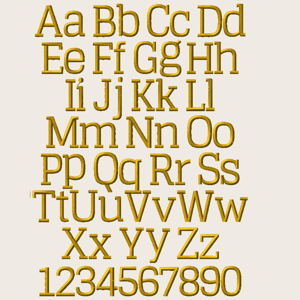 BX Embroidery Font' Coastal Hug Native BX, Scalable 13mm–125mm For