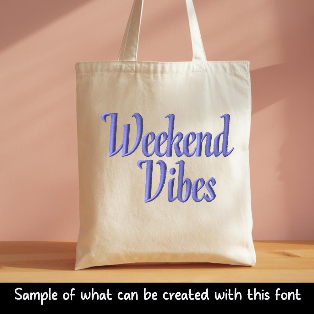 Native BX Font, Coastal Hug Embroidery Font, BX Object 13-125mm,