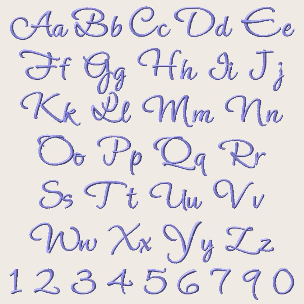 BX Embroidery Font' Coastal Hug Native BX, 13mm-125mm, UppercaseXL