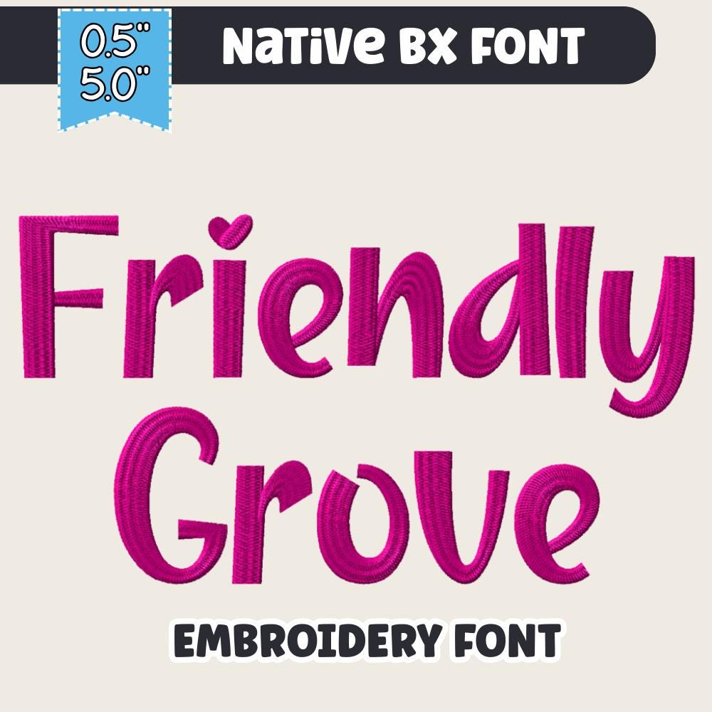 Bx Embroidery Font, Coastal Hug Script Alphabet, Monogram 0.5-5in