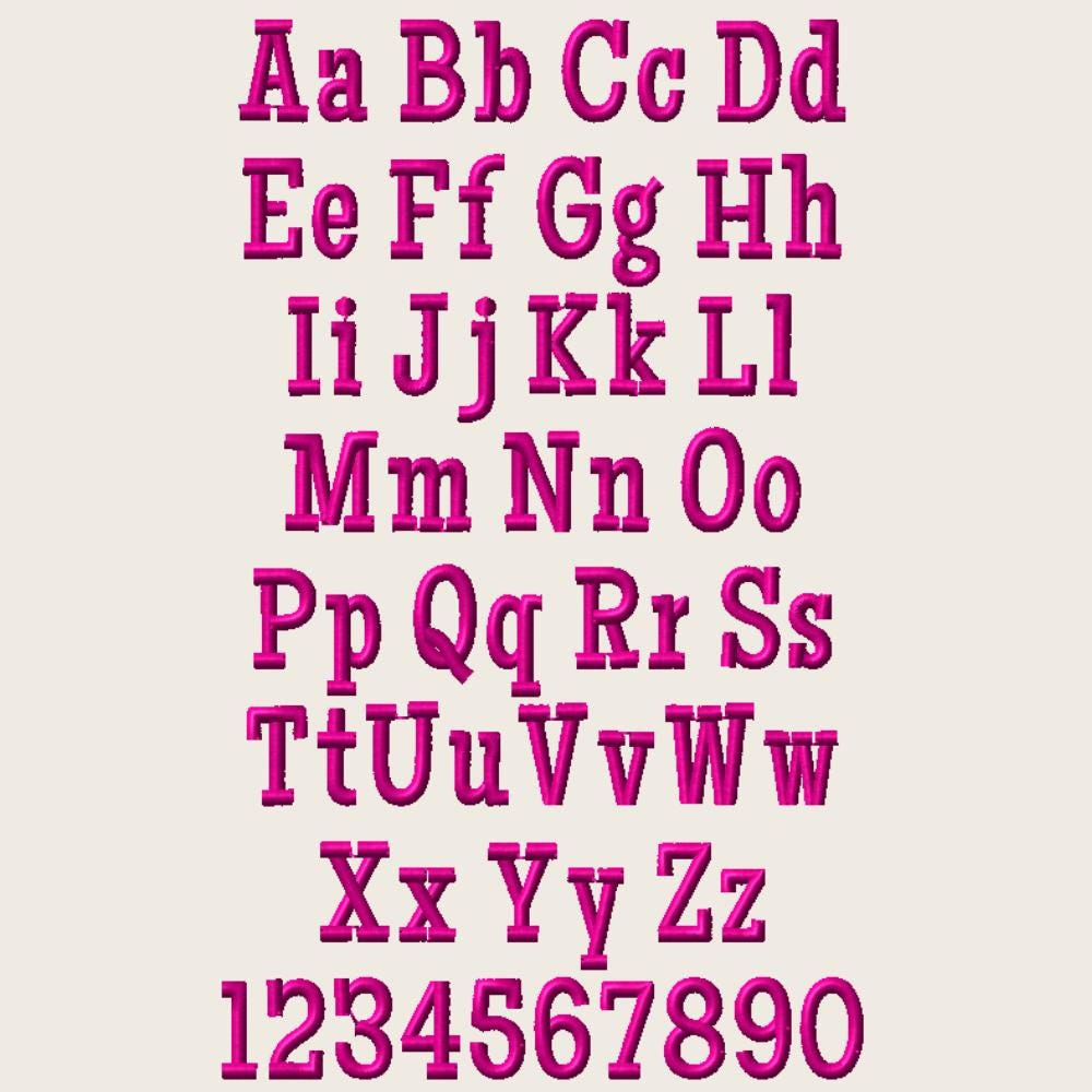 Native Bx Embroidery Font, Coastal Hug, 13-125mm, Embrilliance Ready