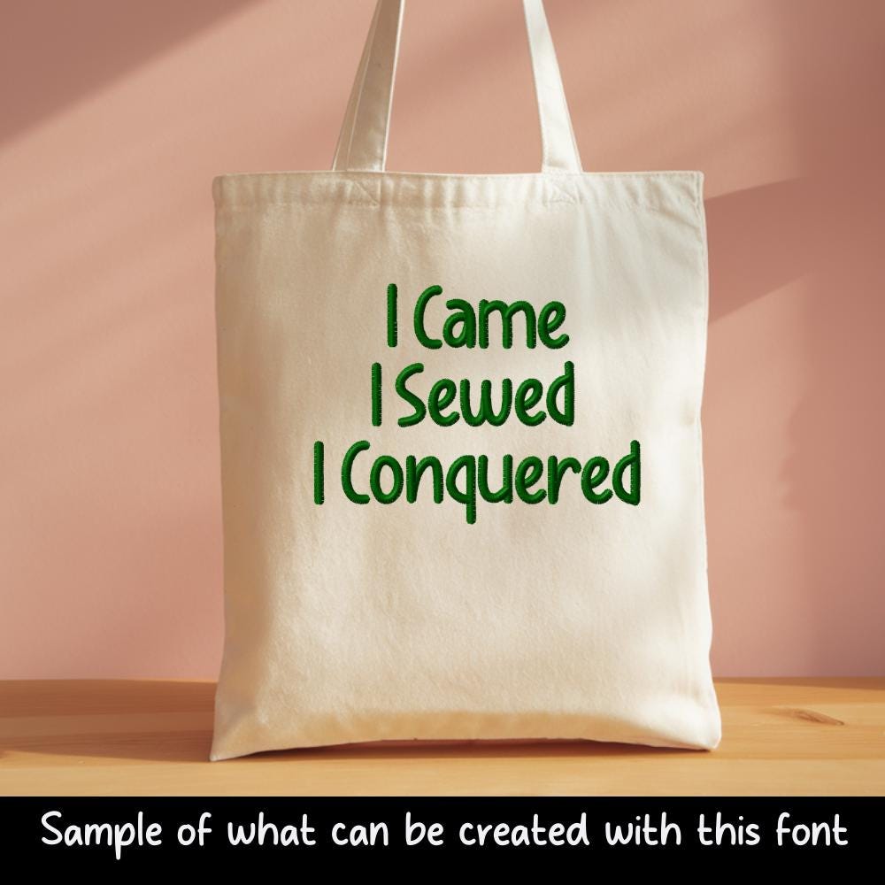 BX Embroidery Font, Pecan Pie Native Embrilliance BX 0.5-5in AlphaXL