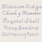 BX Embroidery Font' 10 Native Embrilliance Vintage Floral Alphabets
