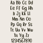 Machine Embroidery Font, BX Cursive Monogram Script, 11 Sizes PES