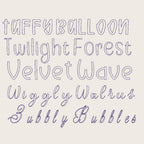 BX Embroidery Font, 10 BX Set, For Embrilliance, Scalable 13-125mm