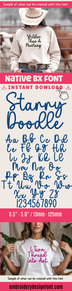 BX Embroidery Font, Coastal Hug Native BX, Embrilliance Alphabets