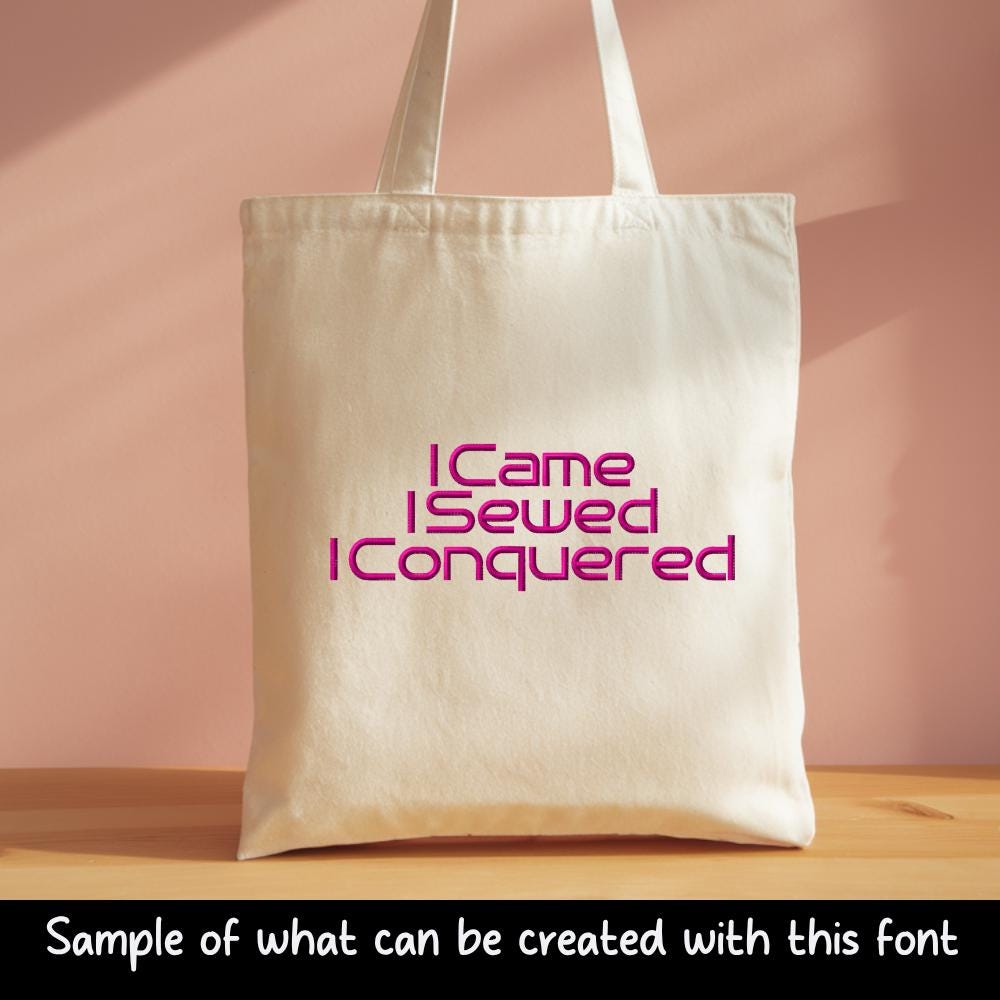 native bx embroidery font Coastal Hug BX Script 13-125mm Editable